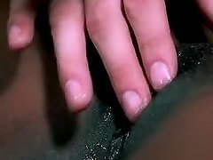 Lusty ebony siren jasmine Webb gets fingered