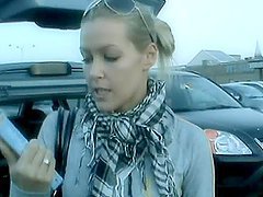 Sophie Moone watches TV and walks around Canadian town
