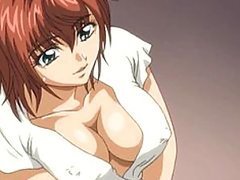 Hot Manga Babe With Round Knockers Gets Fucked on a Couch