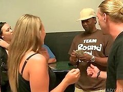 Curvy girls taking cash to participate to sex games
