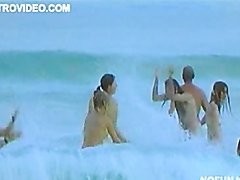 Gorgeous Meital Dohan and Tons Of Hot Naked Babes Skinny Dipping