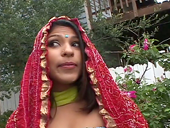 Creampie for a kinky and filthy Indian doll