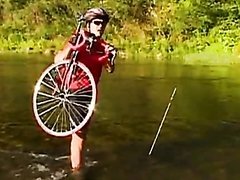 Hardcore Outdoors Sex By The River With Stunning Brunette Cinthya Lavigne