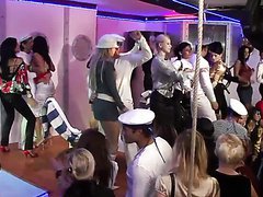 Horny Marines Bring In Sexy Babes For Some Wild Party Fun