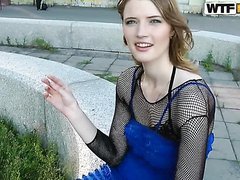 Beach Fucking Horny Blonde And A Hard Cock