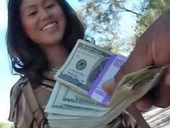 Asian Slut Goes Pro For Huge Black Cock
