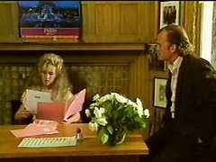 Blonde Retro Whore Victoria Paris Sucks Cock and Gets Fucked in the Office